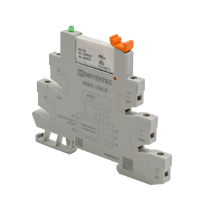MSN-104.D - Модуль реле 1-конт, 60VDC, ток 6А и колодка