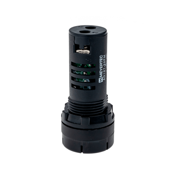 MT22-FM220 - Зуммер, 80дБ, черный, 220V AС, IP40, пластик