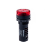 MT22-SM24 - Зуммер с подсветкой, 80дБ, красный, 24V AC/DC, IP40, пластик