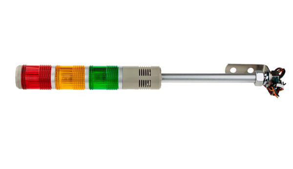 MT45-RYG220B - Светосигнальная колонна с зуммером, 220В AC