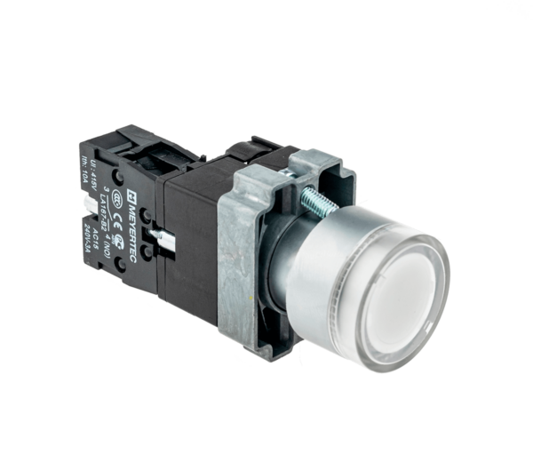 MTB2-BW3161 - Кнопка с подсветкой белая 24V 1NO