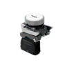 MTB4-BA12551 - Кнопка плоская белая, маркировка "стрелка вверх", 1NO, IP65, металл