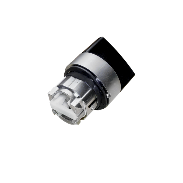 MTB4-BD5C - Головка переключателя на 3 положения  с возвратом, короткая ручка, IP65, металл
