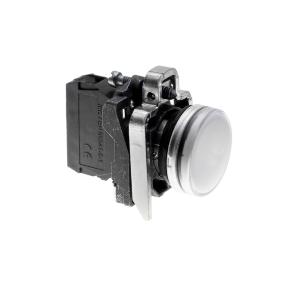 MTB4-BV711 - Лампа сигнальная белая, 24V AС/DC, IP65, металл