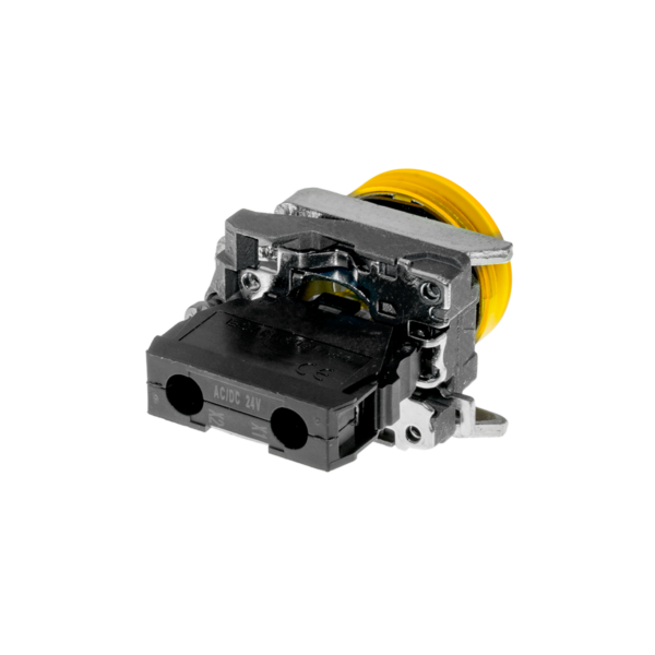 MTB4-BV751 - Лампа сигнальная желтая, 24V AС/DC, IP65, металл