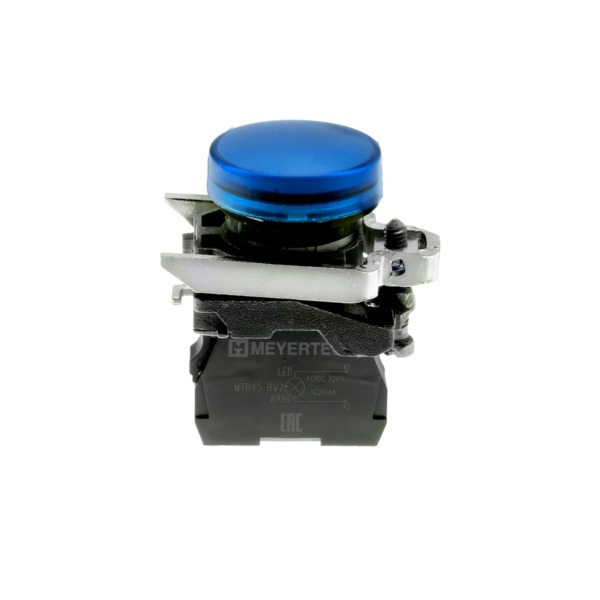 MTB4-BV763 - Лампа сигнальная синяя, 220V AС/DC, IP65, металл