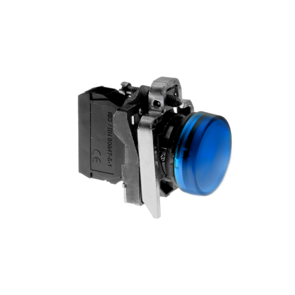 MTB4-BV763 - Лампа сигнальная синяя, 220V AС/DC, IP65, металл