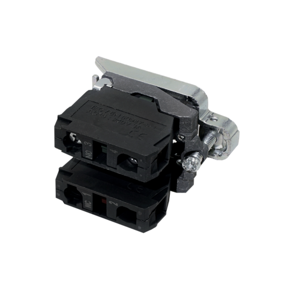 MTB4-BZ105 - Основание с блок-контактом, 1NO+1NC, металл