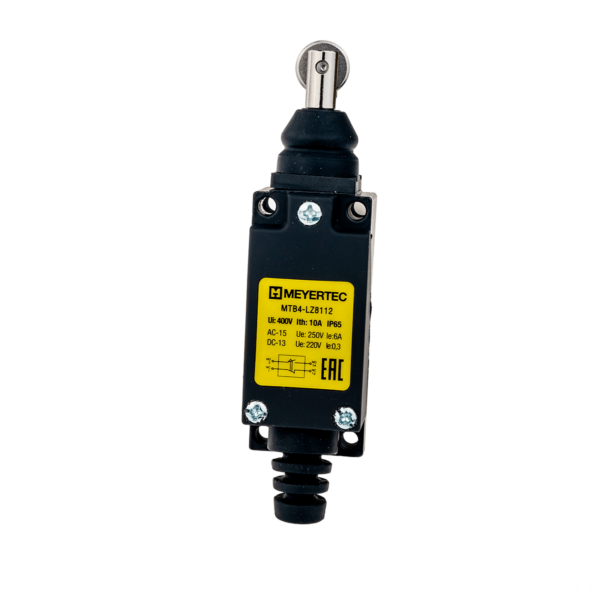 MTB4-LZ8112 - Выключатель концевой, IP65, ролик горизонтальный нажимной