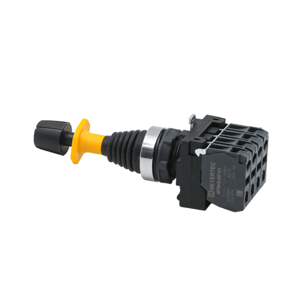 MTB5-PA34 - Джойстик в сборе, 4NO, 4 положения с фиксацией и блокировкой