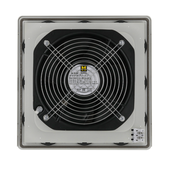 MTK-FFNT700-322 - Вентилятор с фильтром, расход воздуха: с фильтром/без -700/1000 м3/ч, 220В AС, IP54 MTK-FFNT700-322