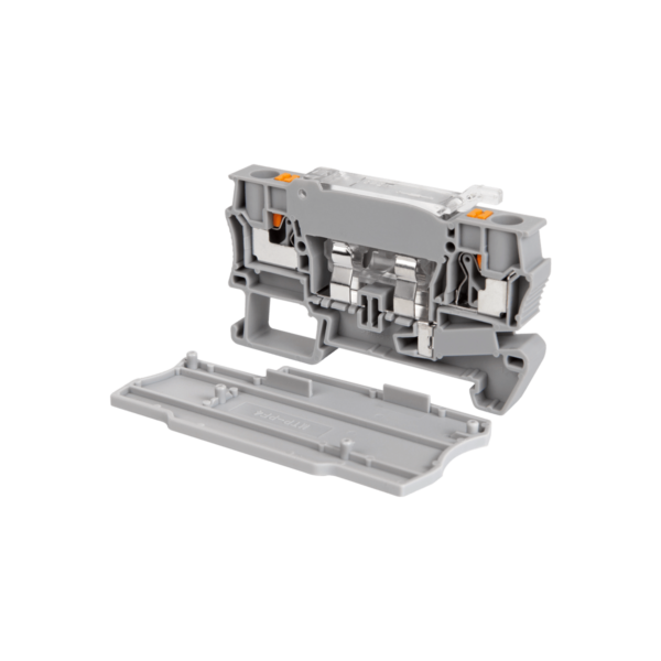 MTP-PF4 - Заглушка клемм push-in c держателем предохранителя, 4 мм² (уп. 20 шт.)