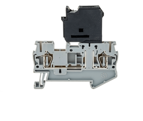 MTS-2.5F - Клемма пружинная с держателем предохранителя, 2.5 мм²