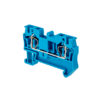 MTS-4BL - Клемма пружинная проходная, 4 мм², синяя