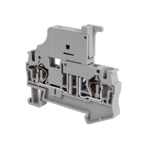 MTS-4F - Клемма пружинная с держателем предохранителя, 4 мм²