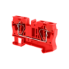 MTS-6RD - Клемма пружинная проходная, 6 мм², красная