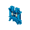 MTU-2.5BL - Клемма винтовая проходная, 2.5 мм², синяя