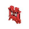 MTU-2.5RD - Клемма винтовая проходная, 2.5 мм², красная