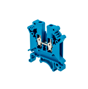 MTU-4BL - Клемма винтовая проходная, 4 мм², синяя