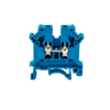 MTU-4BL - Клемма винтовая проходная, 4 мм², синяя