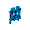 MTU-4BL - Клемма винтовая проходная, 4 мм², синяя