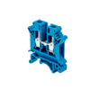 MTU-6BL - Клемма винтовая проходная, 6 мм², синяя