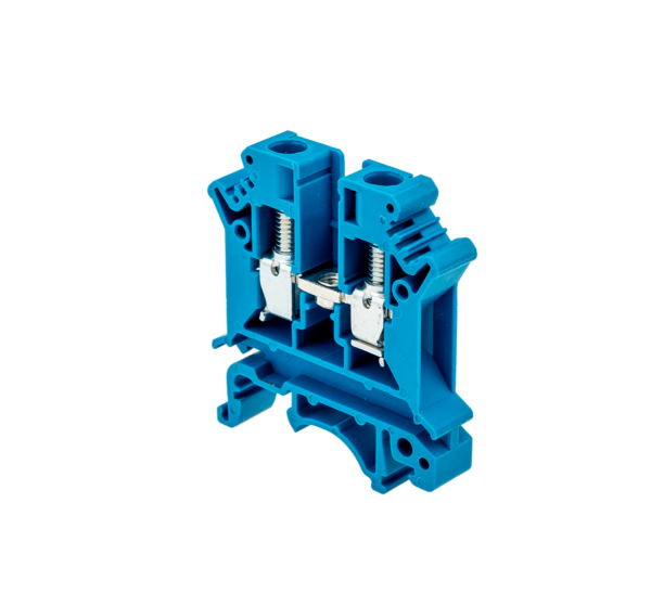 MTU-6BL - Клемма винтовая проходная, 6 мм², синяя