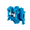 MTU-6BL - Клемма винтовая проходная, 6 мм², синяя