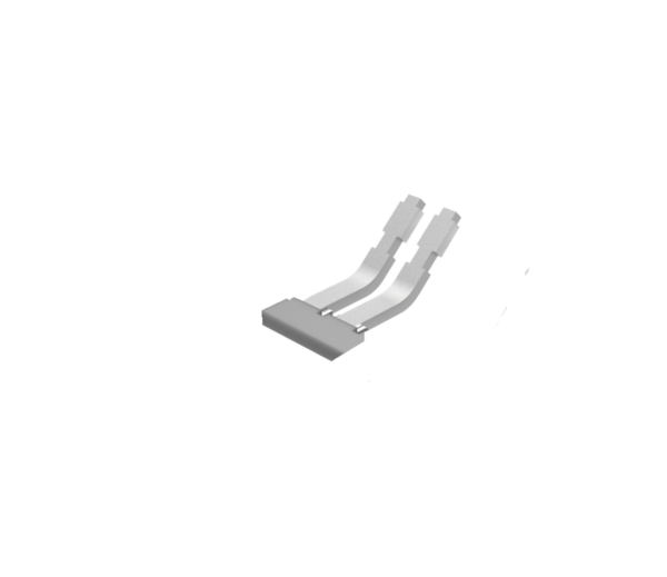 MTU-B225 - Мостик гребенчатый на 2-конт., 2.5 мм² (уп. 10 шт.)