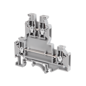 MTU-D2.5L - Клемма винтовая двухуровневая удлиненная, 2.5 мм²