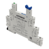 PYF-011BE/3.24DC.24DC - 3-ярусная колодка с винтовыми клеммами для 1-конт. реле SR, белая