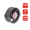 VENT-17255.220VAC.7MOHB - 220VAC, ток 0.28 А, 2600 об./мин, 5.3 м3/мин, 172х150 мм