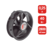VENT-22260.220VAC.5MRHB - 220VAC, ток 0.18 А, 2800 об./мин, 12.09 м3/мин, 222х222 мм