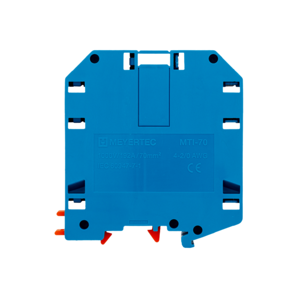 MTI-70BL - Клемма винтовая силовая 70 мм², синяя