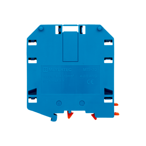 MTI-70BL - Клемма винтовая силовая 70 мм², синяя