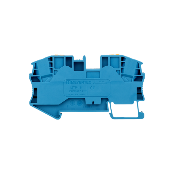 MTP-16BL - Клемма push-in проходная,16 мм², синяя