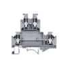 MTU-D4L - Клемма винтовая двухуровневая удлиненная, 4 мм²