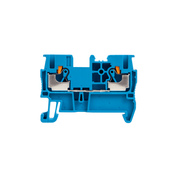 MTP-2.5BL - Клемма push-in проходная, 2.5 мм², синяя