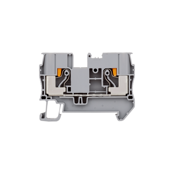 MTP-6 - Клемма push-in проходная, 6 мм², серая
