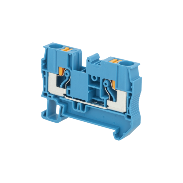 MTP-6BL - Клемма push-in проходная, 6 мм², синяя
