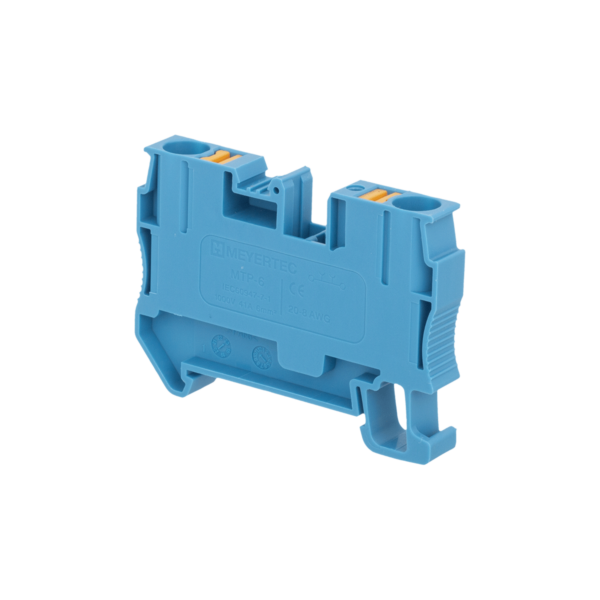 MTP-6BL - Клемма push-in проходная, 6 мм², синяя