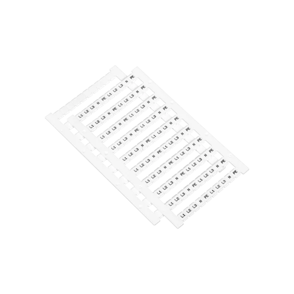 MTS-2.5ML - Маркировка пружинных клемм 2.5мм², L1, L2, L3, N, PE (уп. 100 шт.)