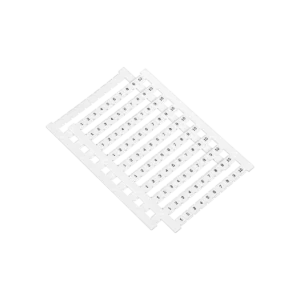 MTS-4M110 - Маркировка пружинных клемм 4 мм², 1-10 (упак. 100 шт.)
