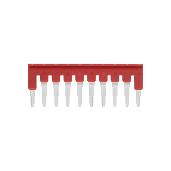 MTS-J104 - Блок перемычек на 10-конт., для пружинных клемм 4 мм² (упак. 10 шт.)