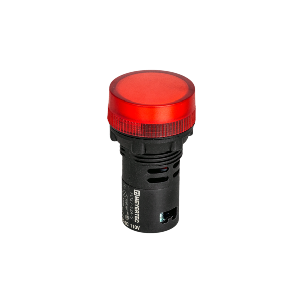 MT22-SA24 - Сигнальная LED лампа, красный, 110V AC/DC IP65