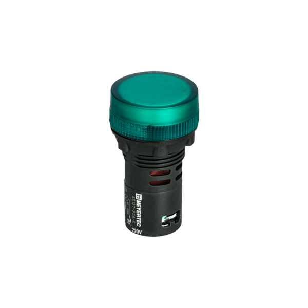 MT22-SA63 - Сигнальная LED лампа, зеленый, 220V AC IP65
