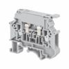 MTU-4F - Клемма винтовая с держателем предохранителя, 4 мм², серая