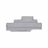 MTP-PTR - Заглушка для трехуровневых клемм push-in, 2.5 мм² (уп. 20 шт.)