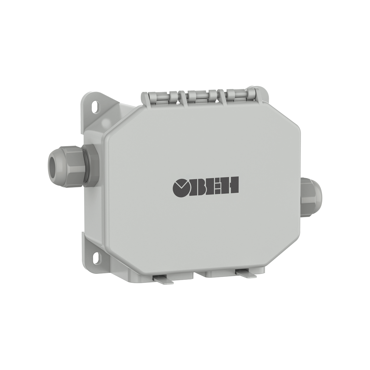 Коробка клеммная КК-04 для коммутации кабелей до четырёх датчиков температуры, а также сетей 230 В 4 А