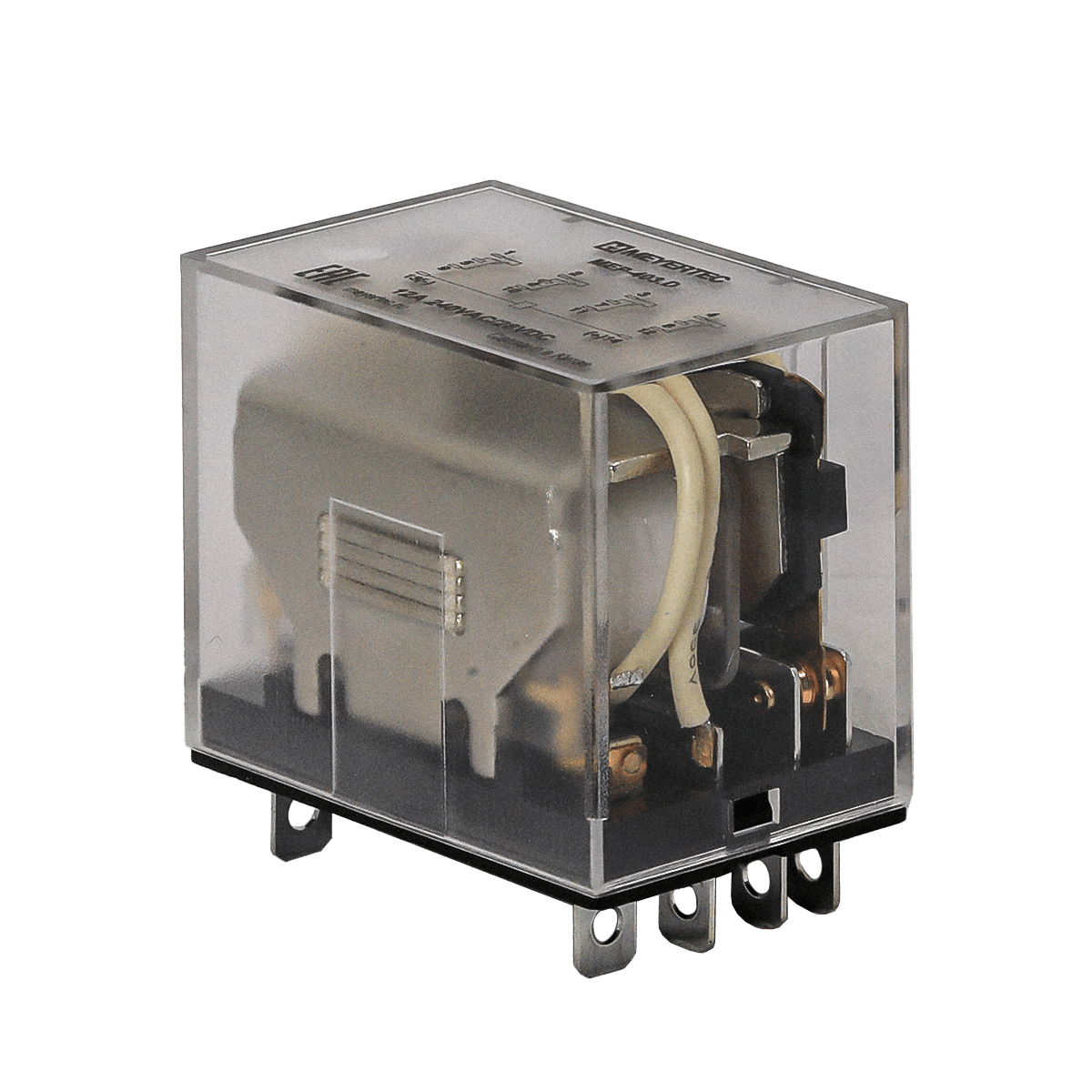 MEP-403.D - Реле промежуточное 4-конт., 24VDC, ток 12 А